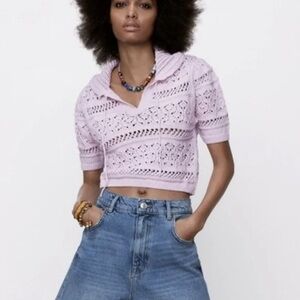 Zara knit top
